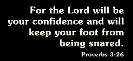 The Lord Jesus is my confidence